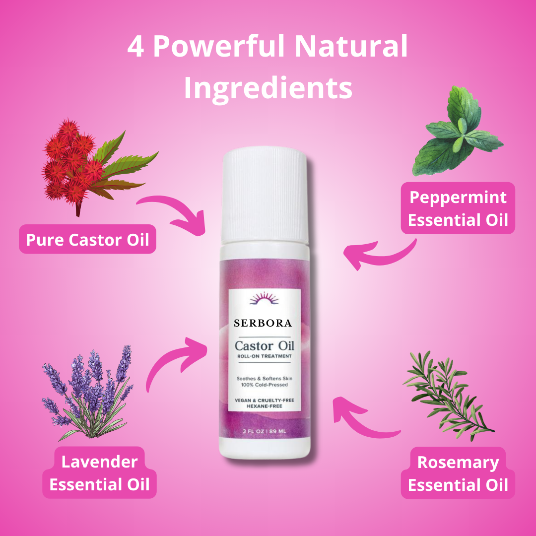 SERBORA™ Castor Oil Roll-On