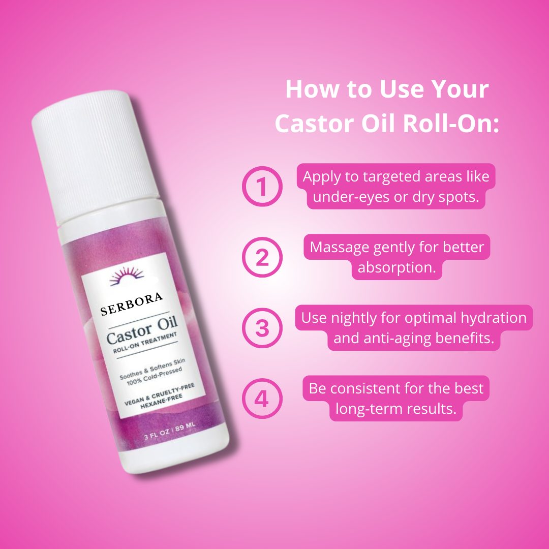 SERBORA™ Castor Oil Roll-On